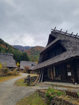 Iyashinosato antigo vilarejo japonês