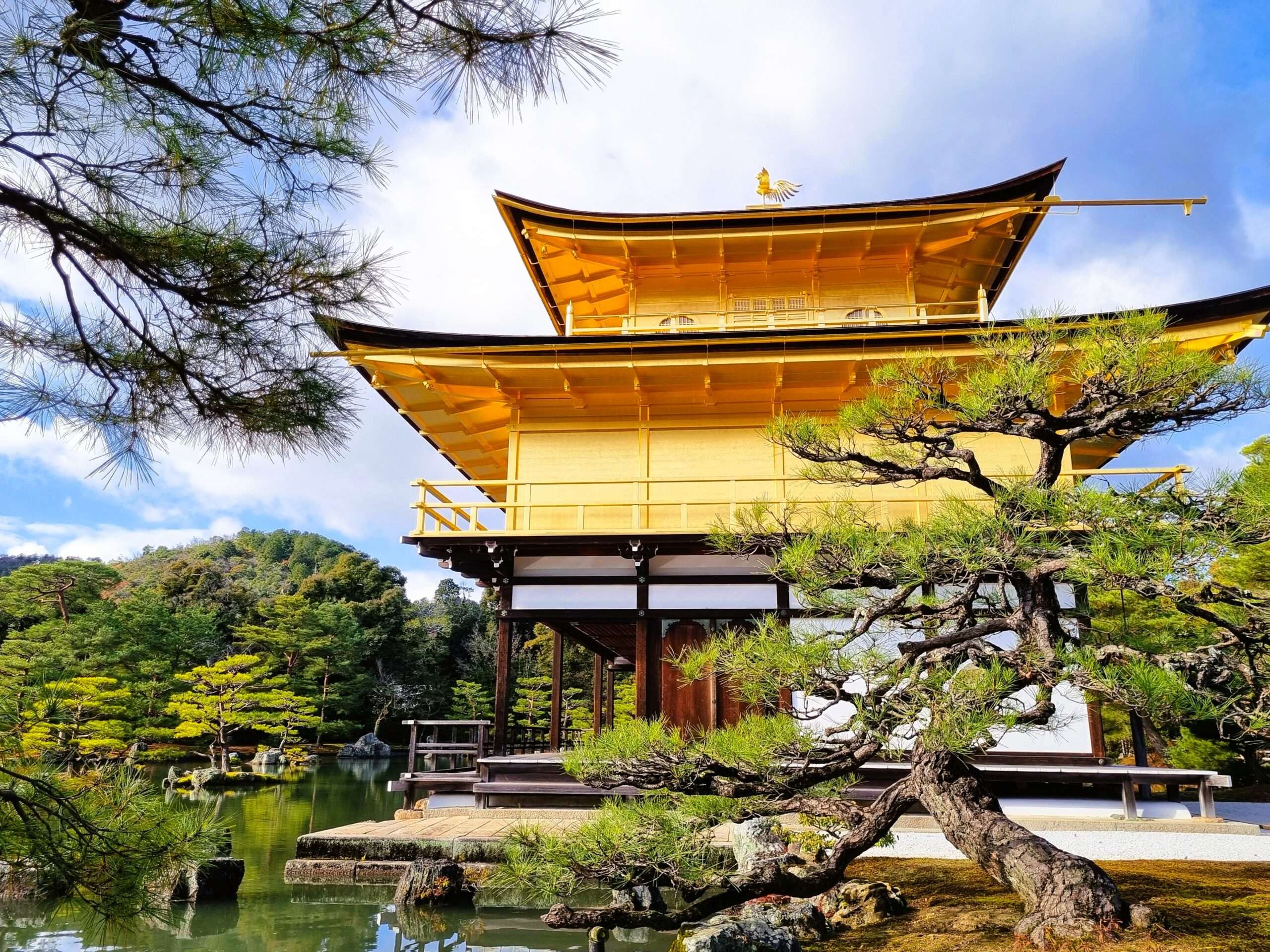 Templo do Pavilhão Dourado - Kinkaku-Ji