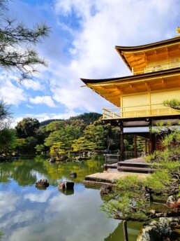 Templo do Pavilhão Dourado - Kinkaku-Ji