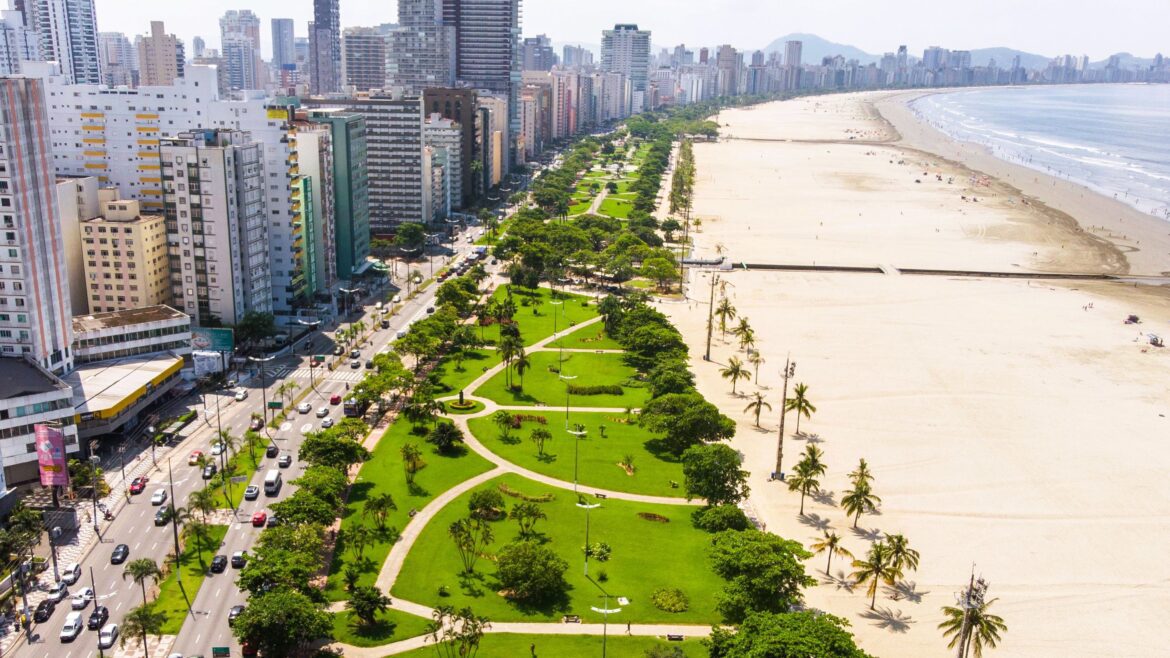 Jardins da Orla de Santos - Santos - SP - Brasil