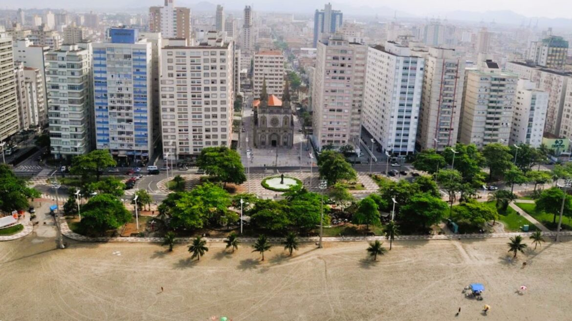 Praia do Embare - Santos - SP - Brasil