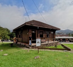 Casa Fox (Casa da Família Ferroviária) - Paranapiacaba - Santo André - SP - Brasil